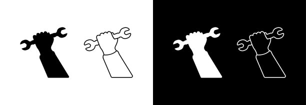 劳动节的标志。图片下载