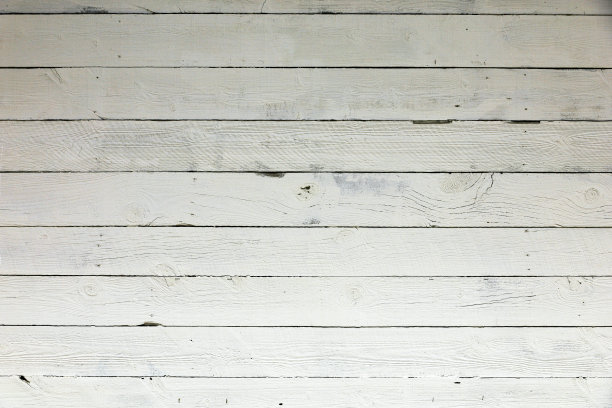 特写照片为背景材料的白色油漆木板墙图片下载