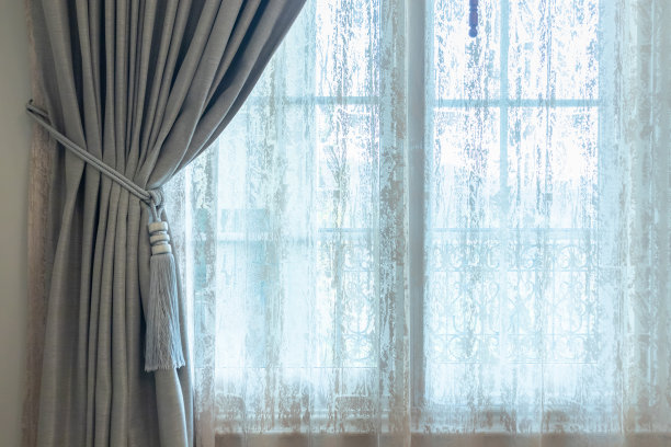 客厅窗帘窗室内装饰图片下载