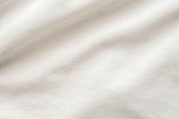 白色运动服装面料足球衫球衣纹理抽象的背景图片下载