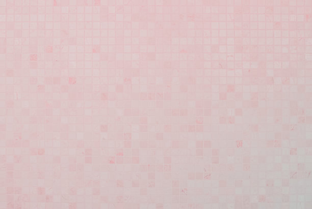 粉红色瓷砖墙方格背景浴室地板纹理。瓷砖墙和地砖马赛克背景在浴室和厨房清洁。泳池设计几何图案用格子墙纸装饰。图片下载