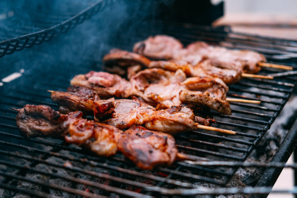 美味的烤肉图片下载