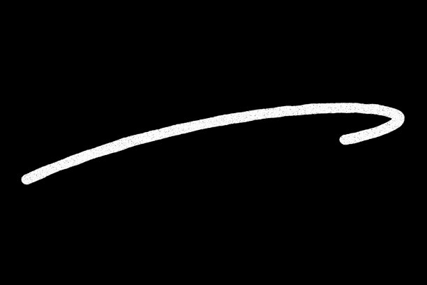 绘图效果，孤立在黑色背景上，打标，手绘，设计元素，笔墨，方向图片下载