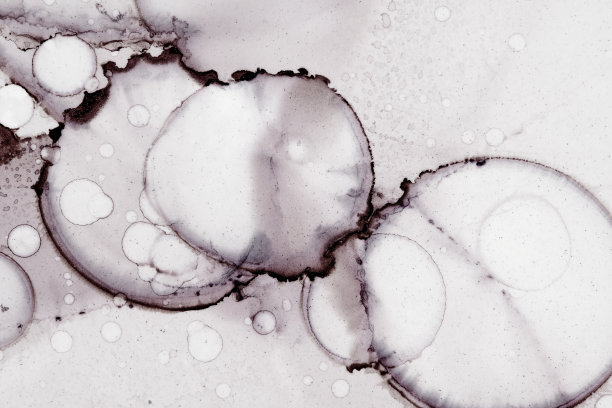 各种色调的水彩在旧纸纹理背景。图片下载