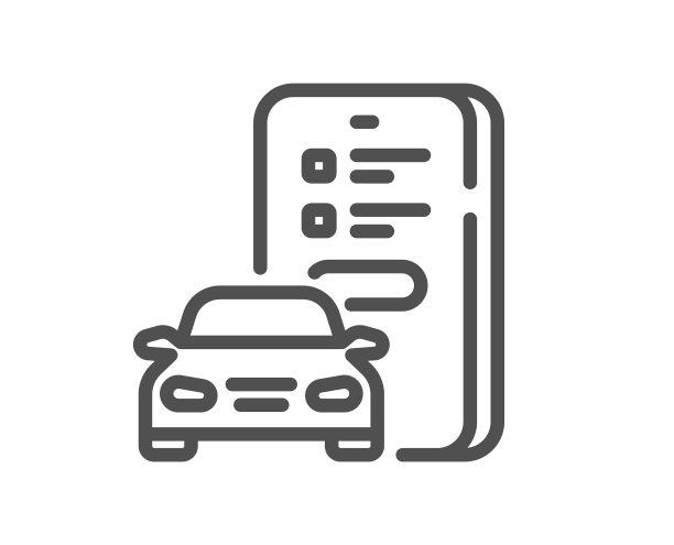 汽车登记行图标在线保修标志图片下载