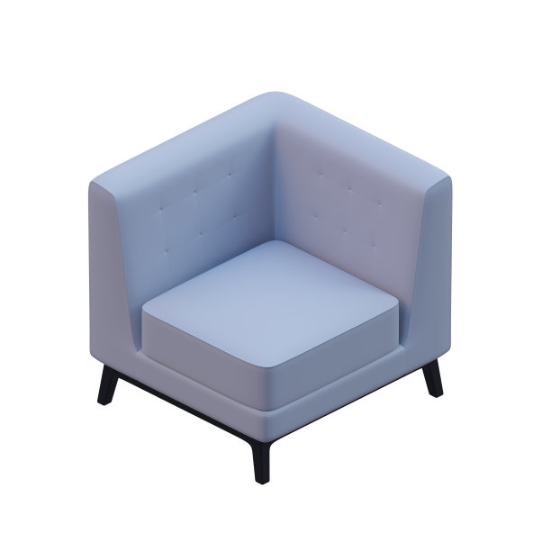 沙发3D渲染设计元素10图片下载