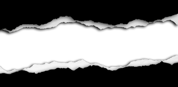 撕开纸的缝隙图片下载