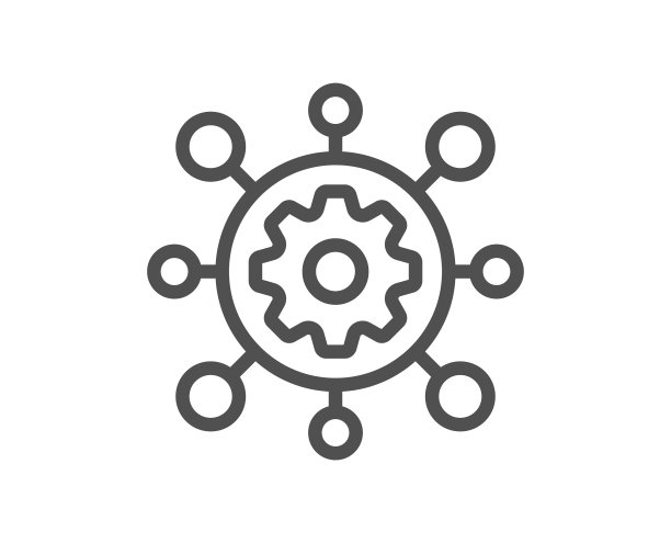 框架服务维护线条图标图片下载