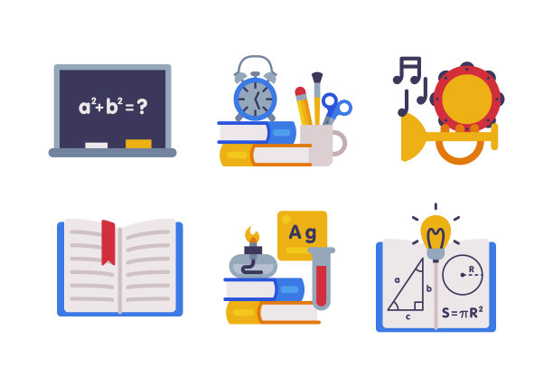 黑板课本学习用品图片下载