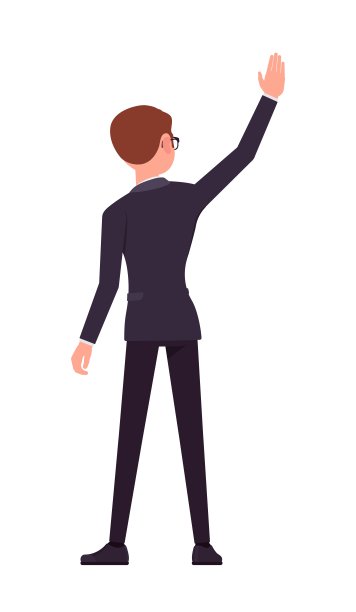 企业家、商人、男商务助理、正式男士站波后方图片下载