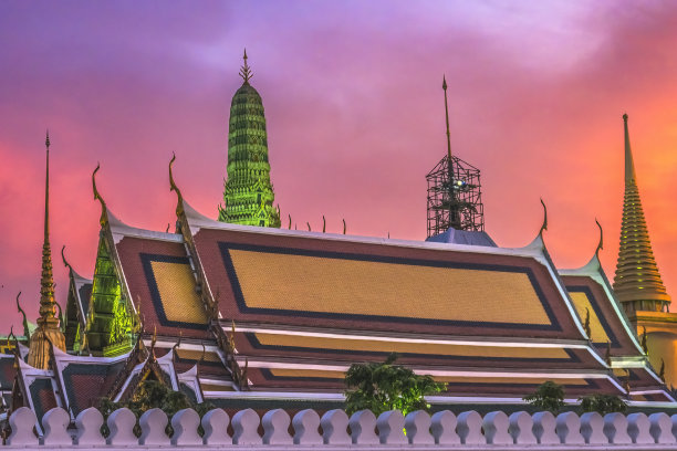 日落寺翡翠佛大皇宫泰国曼谷图片下载
