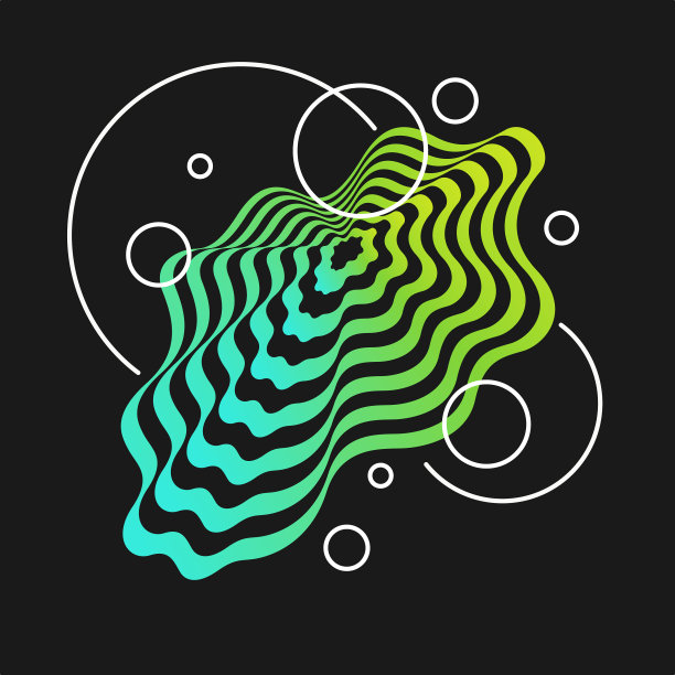 构图用抽象的几何图形图片下载