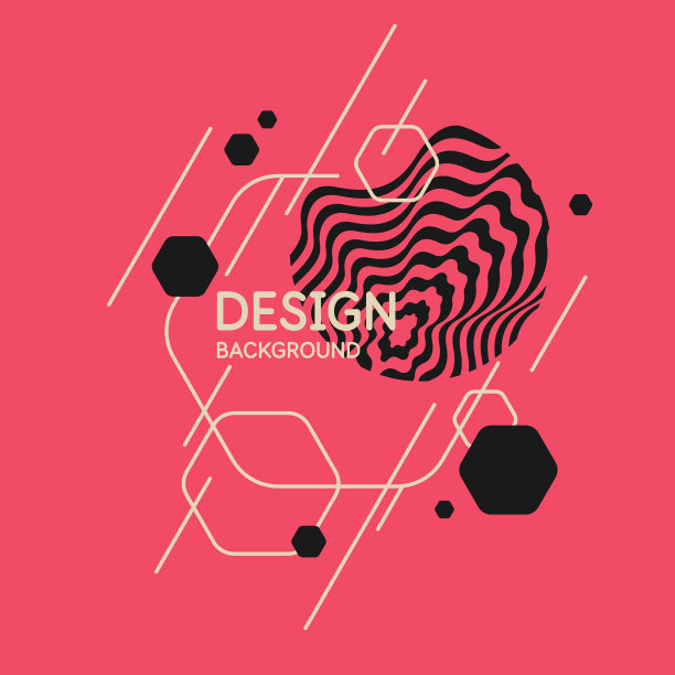 构图用抽象的几何图形图片下载