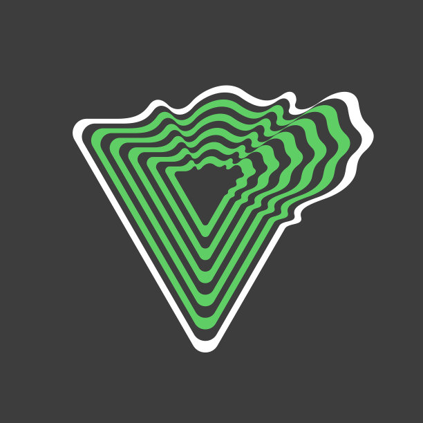 具有动态波的抽象背景图片下载