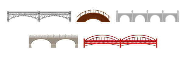 由金属和带有栏杆的混凝土制成的桥梁图片下载