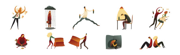 经历负面情绪的人会被孤立图片下载