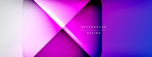 阴影线技术旗帜和光图片下载