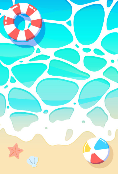 美丽的海洋鸟瞰图图片下载