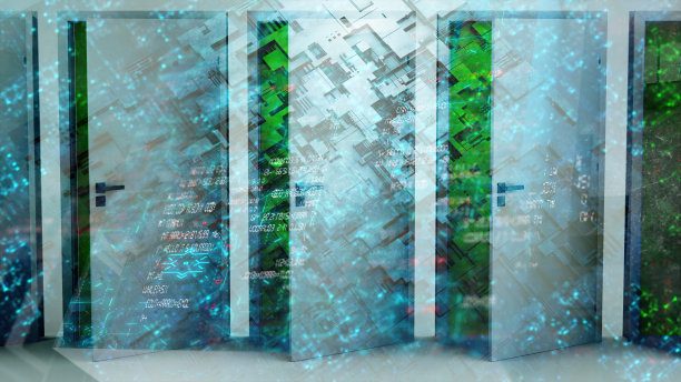 开门-计算机，数据，技术，人工智能概念图像图片下载