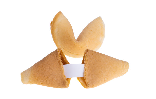 幸运饼干孤立图片下载