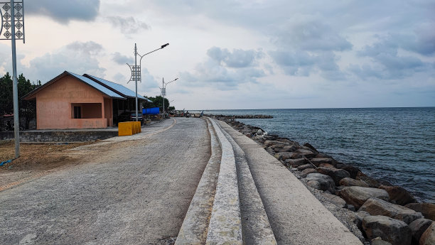 Jagu海滩的景色图片下载