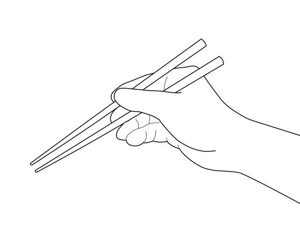 正确的握筷子方法图片下载