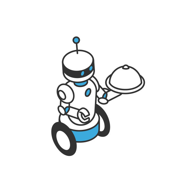 自动送餐机器人图片下载