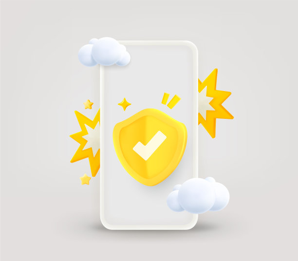 现代智能手机与屏蔽和空白屏幕3d图片下载