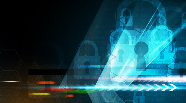 科技安全观现代安全数字化图片下载