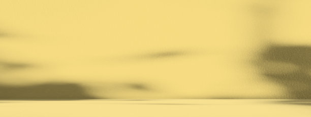 光影空工作室房间背景，桌子产品夏季场景背景，抽象设计叠加在黄色墙壁地板上的自然，金色舞台最小平台阁楼书桌架子水泥模型厨房图片下载