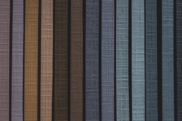 Geltex布装纸采样器，具有像帆布一样的纹理和青色，蓝色和棕色的调色板图片下载