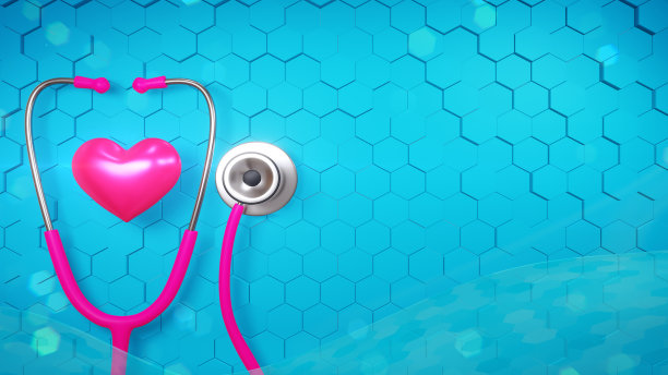 带听诊器的医疗设备图片下载