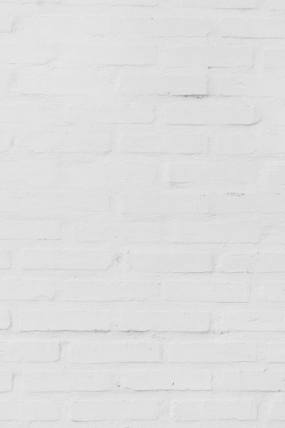 现代白色的复古砖墙纹理为背景，复古白色粉刷，旧砖墙表面污浊破旧，背景风化纹理染色，旧灰泥浅灰色，并粉刷白色的砖墙。图片下载