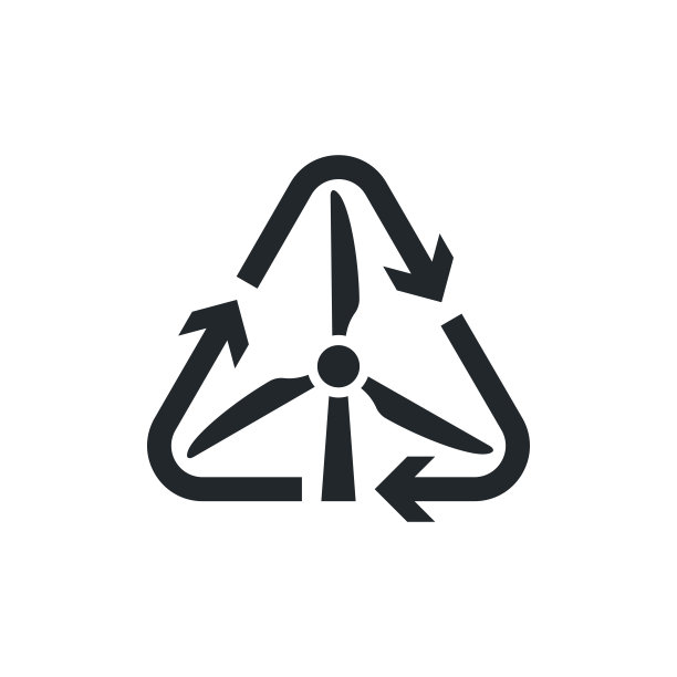 风力发电机图标图片下载