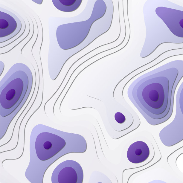 彩色抽象层。剪纸风格的背景。充满活力的三维地形形状。迷人的横幅，海报，小册子，模板，传单设计。惊人的矢量插图。图片下载