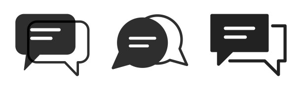 聊天图标集图片下载