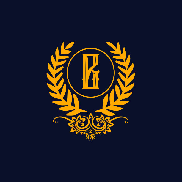 B字母皇家豪华标志模板矢量艺术餐厅，皇室，精品店，咖啡馆，酒店，纹章，珠宝，时尚和其他矢量插图。图片下载