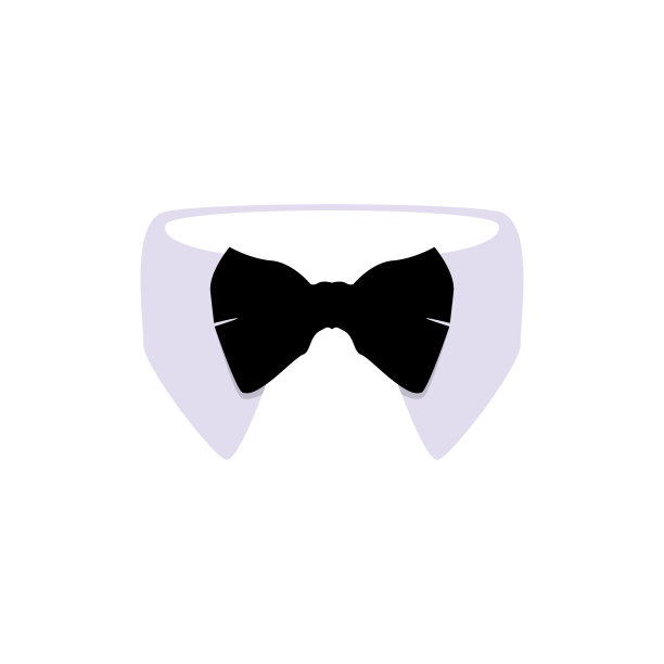 西装领结矢量设计图片下载