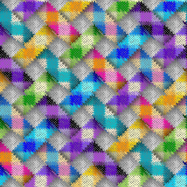 粗糙帆布纹理的仿制品无缝模式。图片下载