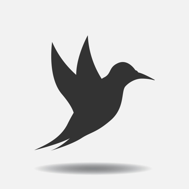 黑鸟图标图片下载