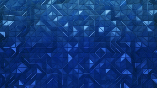 抽象的暗几何数字背景。图片下载