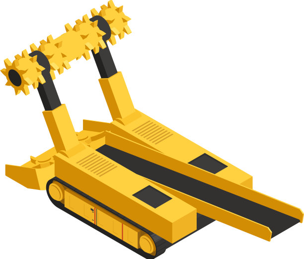 等距采矿机械图片下载