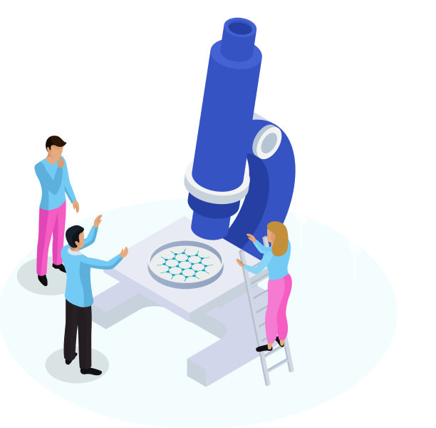 纳米技术等距图图片下载