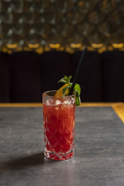 加薄荷的鸡尾酒图片下载