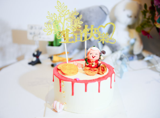 寿星的生日蛋糕图片下载