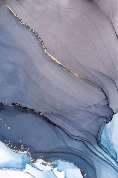 大理石水墨抽象艺术取材于工笔原画的抽象背景图片下载