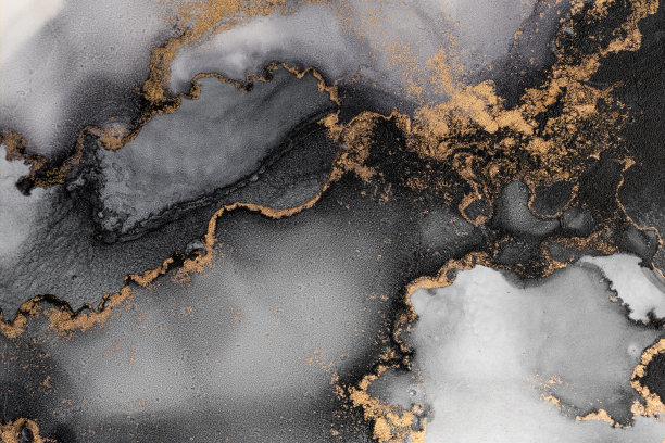 大理石水墨抽象艺术从精美的原画抽象的背景图片下载