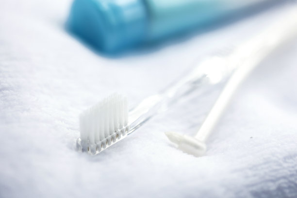 牙刷和单簇刷，牙科图像图片下载