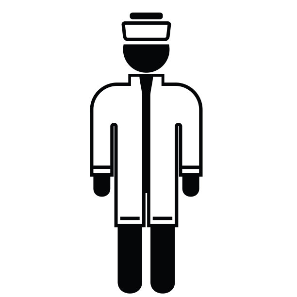 穆斯林阿訇。人物和职业象形图，平面设计向量。图片下载