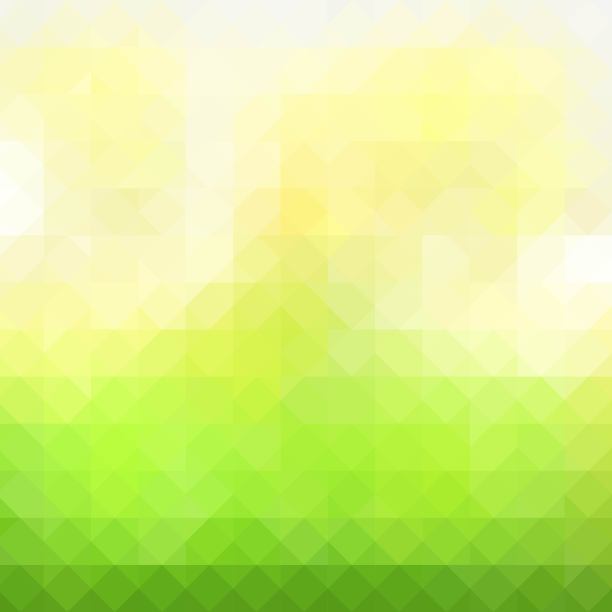矢量绿色和黄色几何背景。多边形的风格。每股收益10图片下载